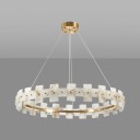 Loft Industry Modern - Marble Bricks Chandelier